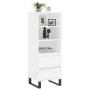 Aparador alto madera contrachapada blanco 40x36x110 cm de , Aparadores - Ref: Foro24-831516, Precio: 63,34 €, Descuento: %
