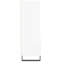 Aparador alto madera contrachapada blanco 40x36x110 cm de , Aparadores - Ref: Foro24-831516, Precio: 63,34 €, Descuento: %