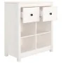 Aparador de madera maciza de pino blanco 70x35x80 cm by , Sideboards - Ref: Foro24-813765, Price: 87,12 €, Discount: %