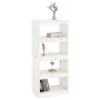Estantería/divisor de espacios madera pino blanco 60x30x135,5cm von , Bücherregale und Regale - Ref: Foro24-808169, Preis: 69...