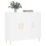Aparador de madera de ingeniería blanco 90x34x80 cm von , Sideboards - Ref: Foro24-828092, Preis: 91,55 €, Rabatt: %