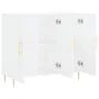Aparador de madera de ingeniería blanco 90x34x80 cm von , Sideboards - Ref: Foro24-828092, Preis: 91,55 €, Rabatt: %