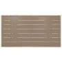 Mesa de jardín de ratán sintético gris 120x70x66 cm de , Mesas de jardín - Ref: Foro24-316583, Precio: 191,30 €, Descuento: %