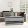 Mesa de centro madera contrachapada gris hormigón 102,5x55x44cm de , Mesas de centro - Ref: Foro24-809507, Precio: 124,67 €, ...