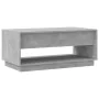 Mesa de centro madera contrachapada gris hormigón 102,5x55x44cm de , Mesas de centro - Ref: Foro24-809507, Precio: 124,67 €, ...
