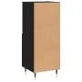 Aparador de madera contrachapada negro 34,5x34x90 cm by , Sideboards - Ref: Foro24-828645, Price: 66,36 €, Discount: %