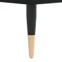 Aparador de madera contrachapada negro 34,5x34x90 cm by , Sideboards - Ref: Foro24-828645, Price: 66,36 €, Discount: %