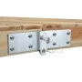 Mesa de camping plegable con 4 asientos acero aluminio de , Mobiliario de camping - Ref: Foro24-47687, Precio: 117,39 €, Desc...