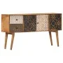 Aparador con estampado madera maciza de mango 130x30x70 cm | Foro24.es | Tu tienda online para hogar, jardín y más Foro24.es