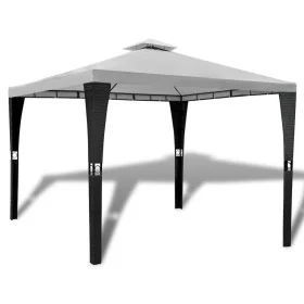 Cenador con techo 3x3 m blanco crema by , Tents and gazebos - Ref: Foro24-41450, Price: 214,80 €, Discount: %