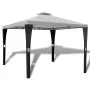 Cenador con techo 3x3 m blanco crema de , Carpas y cenadores - Ref: Foro24-41450, Precio: 214,79 €, Descuento: %