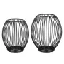HI Juego de portavelas 2 piezas negro de , Candelabros - Ref: Foro24-435320, Precio: 30,49 €, Descuento: %