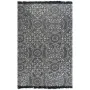 Alfombra de algodón Kilim 120x180 cm estampado gris by , Rugs - Ref: Foro24-246553, Price: 35,73 €, Discount: %