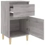 Mesita de noche color gris sonoma 40x35x70 cm de , Mesitas de noche - Ref: Foro24-819704, Precio: 48,88 €, Descuento: %