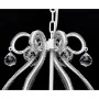Lámpara de araña con 2300 cristales blanca de , Lámparas de araña - Ref: Foro24-60338, Precio: 136,03 €, Descuento: %