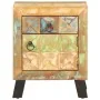 Mesita de noche de madera maciza reciclada 40x30x50 cm | Foro24.es | Tu tienda online para hogar, jardín y más Foro24.es