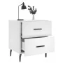 Mesitas de noche 2 uds madera ingeniería blanco 40x35x47,5 cm von , Nachttische - Ref: Foro24-827341, Preis: 91,16 €, Rabatt: %
