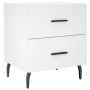 Mesitas de noche 2 uds madera ingeniería blanco 40x35x47,5 cm von , Nachttische - Ref: Foro24-827341, Preis: 91,16 €, Rabatt: %