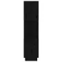 Estantería/divisor de espacios madera pino negro 51x25x101 cm de , Librerías y estanterías - Ref: Foro24-814038, Precio: 48,9...