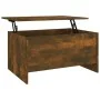 Mesa de centro madera ingeniería roble ahumado 80x55,5x41,5 cm | Foro24.es | Tu tienda online para hogar, jardín y más Foro24.es