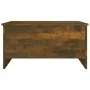 Mesa de centro madera ingeniería roble ahumado 80x55,5x41,5 cm | Foro24.es | Tu tienda online para hogar, jardín y más Foro24.es