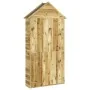 Cobertizo de herramientas madera pino impregnada 107x37x220 cm by , Sheds - Ref: Foro24-318192, Price: 336,02 €, Discount: %