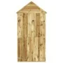 Cobertizo de herramientas madera pino impregnada 107x37x220 cm by , Sheds - Ref: Foro24-318192, Price: 336,02 €, Discount: %