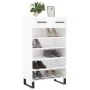 Zapatero madera de ingeniería blanco 60x35x105 cm by , Closets and storage - Ref: Foro24-829636, Price: 80,17 €, Discount: %