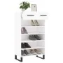 Zapatero madera de ingeniería blanco 60x35x105 cm by , Closets and storage - Ref: Foro24-829636, Price: 80,17 €, Discount: %