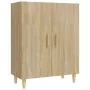 Aparador de madera contrachapada roble Sonoma 70x34x90 cm de , Aparadores - Ref: Foro24-812099, Precio: 82,66 €, Descuento: %