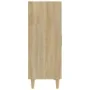 Aparador de madera contrachapada roble Sonoma 70x34x90 cm de , Aparadores - Ref: Foro24-812099, Precio: 82,66 €, Descuento: %
