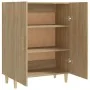 Aparador de madera contrachapada roble Sonoma 70x34x90 cm de , Aparadores - Ref: Foro24-812099, Precio: 82,66 €, Descuento: %
