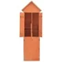 Caseta de almacenamiento de jardín de madera 71x60x213 cm de , Cobertizos - Ref: Foro24-170649, Precio: 257,98 €, Descuento: ...