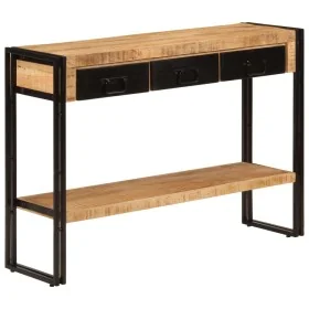 Mesa consola madera maciza de mango 110x30x76 cm by , Side tables - Ref: Foro24-348159, Price: 214,96 €, Discount: %