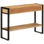 Mesa consola madera maciza de mango 110x30x76 cm de , Mesas auxiliares - Ref: Foro24-348159, Precio: 214,96 €, Descuento: %