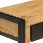 Mesa consola madera maciza de mango 110x30x76 cm de , Mesas auxiliares - Ref: Foro24-348159, Precio: 214,96 €, Descuento: %