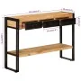 Mesa consola madera maciza de mango 110x30x76 cm de , Mesas auxiliares - Ref: Foro24-348159, Precio: 214,96 €, Descuento: %