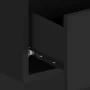 Mesita de noche de pared negra | Foro24.es | Tu tienda online para hogar, jardín y más Foro24.es