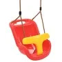 Columpio para bebé con cinturón de seguridad PP rojo by , Baby jumpers and swings - Ref: Foro24-91799, Price: 54,32 €, Discou...