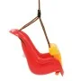 Columpio para bebé con cinturón de seguridad PP rojo by , Baby jumpers and swings - Ref: Foro24-91799, Price: 54,32 €, Discou...