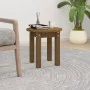 Mesa de centro de madera maciza de pino marrón miel Ø35x35 cm by , Coffee table - Ref: Foro24-822340, Price: 22,83 €, Discoun...