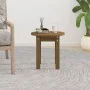 Mesa de centro de madera maciza de pino marrón miel Ø35x35 cm by , Coffee table - Ref: Foro24-822340, Price: 22,83 €, Discoun...