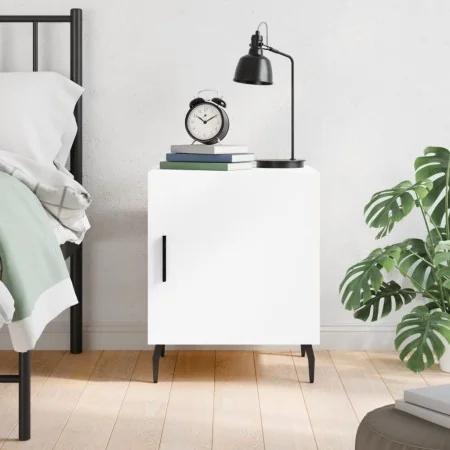 Mesita de noche madera de ingeniería blanco 40x40x50 cm von , Nachttische - Ref: Foro24-827596, Preis: 43,54 €, Rabatt: %