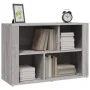 Aparador de madera contrachapada gris Sonoma 80x30x54 cm de , Aparadores - Ref: Foro24-819482, Precio: 57,96 €, Descuento: %