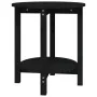 Mesa de centro de madera maciza de pino negro Ø55x60 cm von , Couchtisch - Ref: Foro24-822356, Preis: 54,50 €, Rabatt: %