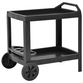 Carrito de bebidas plástico gris antracita 69x53x72 cm by , Kitchen and dining carts - Ref: Foro24-48813, Price: 114,25 €, Di...