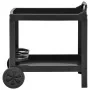 Carrito de bebidas plástico gris antracita 69x53x72 cm von , Küchen- und Speisewagen - Ref: Foro24-48813, Preis: 114,13 €, Ra...
