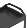 Carrito de bebidas plástico gris antracita 69x53x72 cm von , Küchen- und Speisewagen - Ref: Foro24-48813, Preis: 114,13 €, Ra...