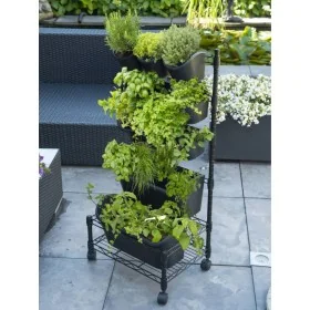 Nature Set de jardinera vertical móvil von , Töpfe und Pflanzgefäße - Ref: Foro24-434649, Preis: 89,19 €, Rabatt: %