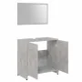 Conjunto de muebles de baño madera contrachapada gris hormigón by , Bathroom furniture - Ref: Foro24-802583, Price: 83,31 €, ...